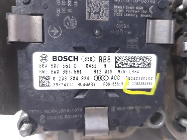 AUDI Q5 SQ5 II RADAR ACC SENSOR VÄNSTER 80A907541C HÖGER 80A907561C image 3