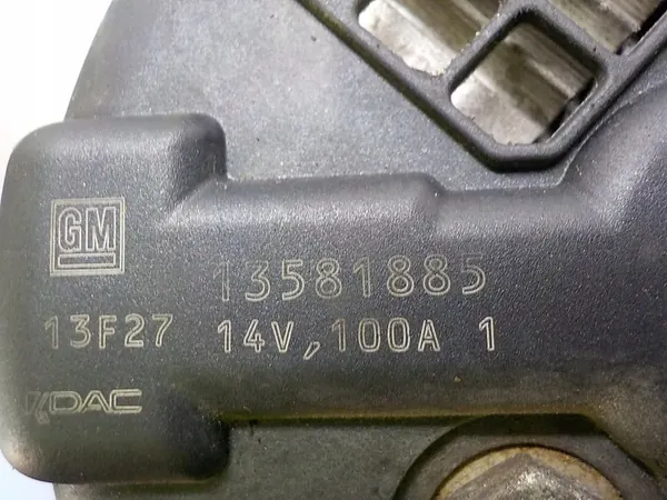 OPEL CORSA D 1.4 B Vaihtovirtageneraattori 13581885 image 5