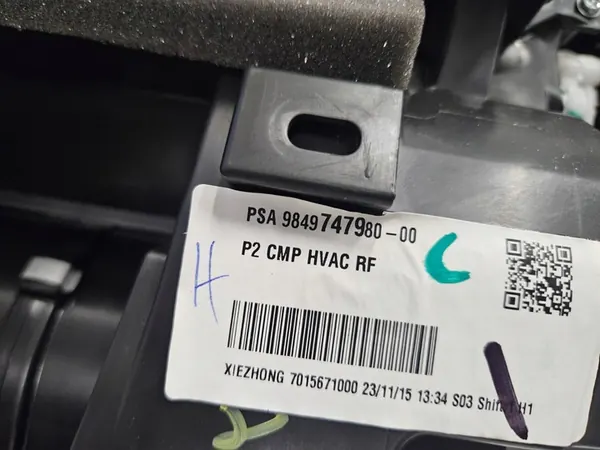 OPEL CORSA F Verwarming 9849747980 image 5