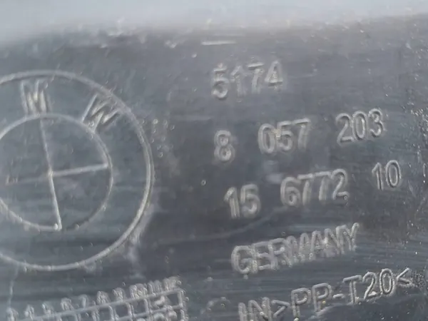 Bromskylningsluftintag OEM QUA7766 Vänster Fram BMW 3 GT image 4