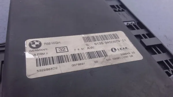 MINI COOPER R56 Lichtsteuermodul OEM 3450979 image 8