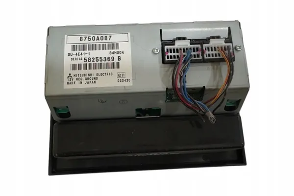 Mitsubishi OE 8750A087 navigointinäyttö Grandisille image 4