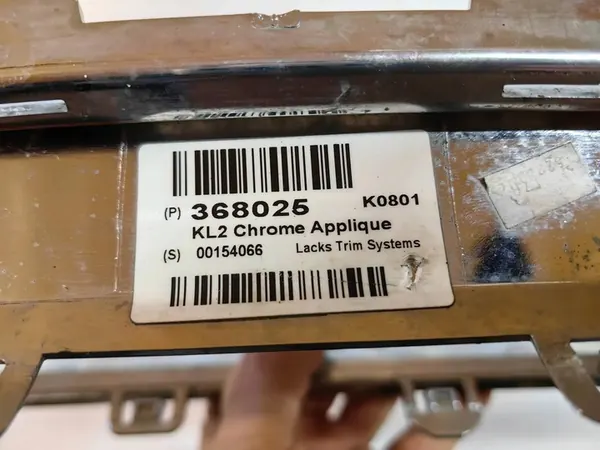 JEEP CHEROKEE KL - PARAURTI ANTERIORE CROMATO image 10