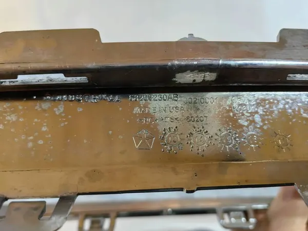 JEEP CHEROKEE KL - PARAURTI ANTERIORE CROMATO image 9