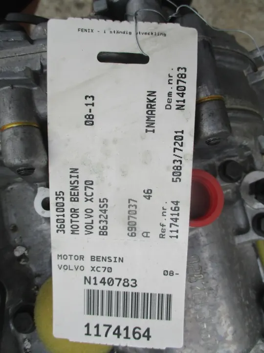 Volvo B6324S5 Motor 3.2 Benzine 36051160 image 5