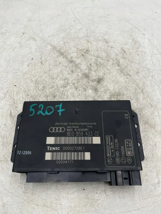 Module Confort Audi A4 B6 B7 OEM 8E0959433CE image 2