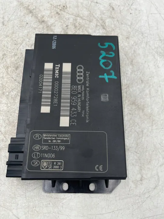 Module Confort Audi A4 B6 B7 OEM 8E0959433CE image 3