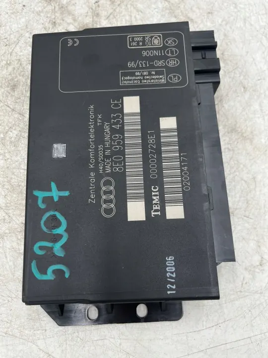 Module Confort Audi A4 B6 B7 OEM 8E0959433CE image 4