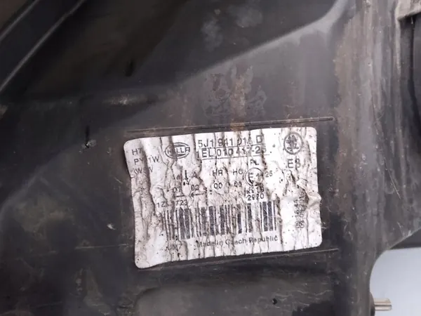 Farol Dianteiro Direito Skoda Fabia II Lift Europa 5J1941016D image 7