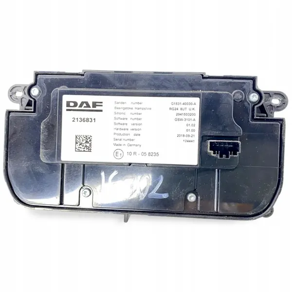 Painel de Aquecimento DAF 2136831 image 5