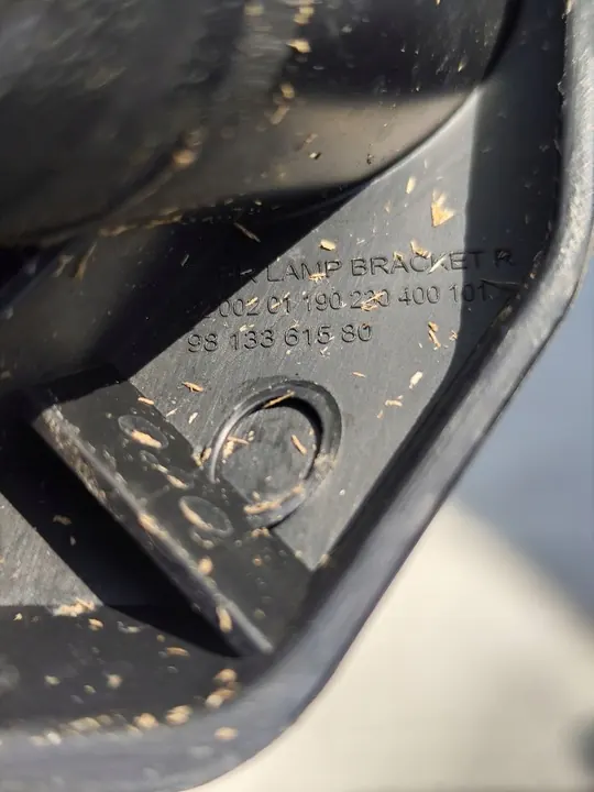 CITROEN C3 III Conjunto de deslizadores de para-choque traseiro OEM image 4