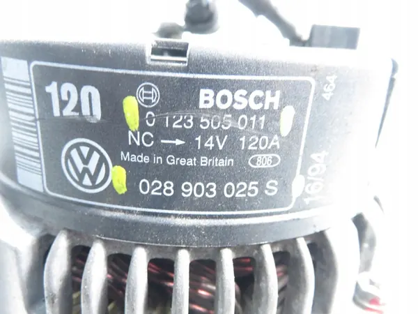ALTERNATOR VW SHARAN I 1.9 TDI 110 - OEM 028903025S image 4