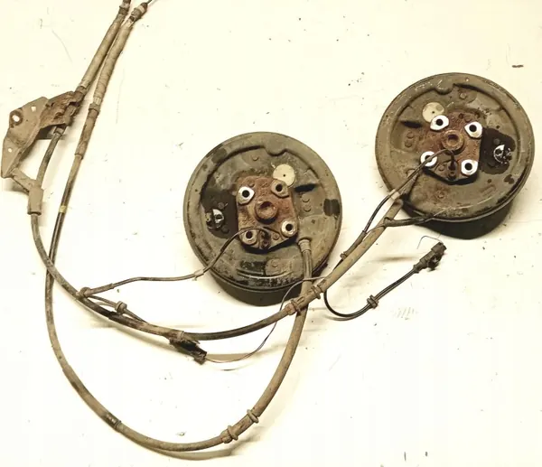 OEM BĘBNY HAMULCOWE TYŁ KOMPLETNY OPEL CORSA D ATI image 6