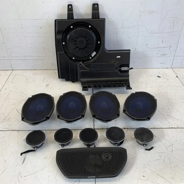 Alpine Subwoofer Luidspreker Set OEM 987423254562563214123654 image 2
