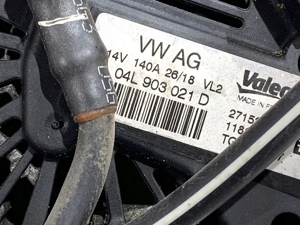 ALTERNATOR SKODA OCTAVIA III 1.6 115KM image 4