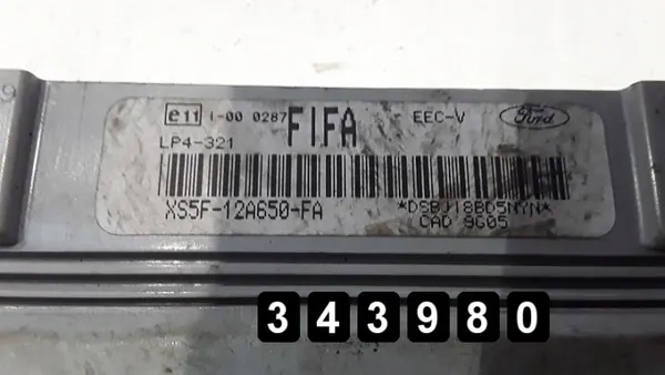 Käytetty Ford ECU OEM AM-343980 Ka 1999 image 3