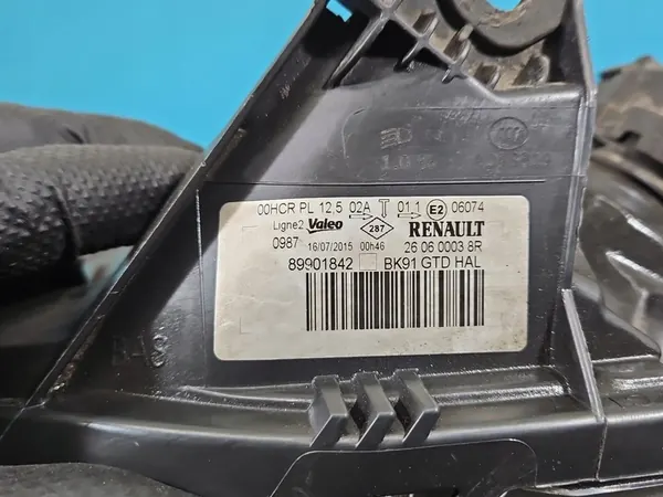 Vasen ajovalon linssi Renault Laguna III 07-11 OEM 260600038R image 5