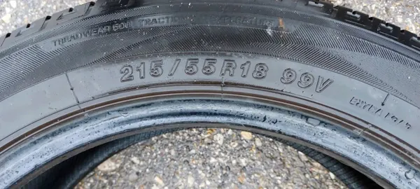 Rengas Yokohama Geolandar 215/55R18 OEM DOT2817 image 4
