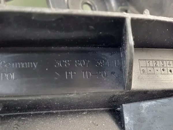 VW PASSAT CC LIFT Scivolo Paraurti Sinistro Posteriore 3C8807393D image 7