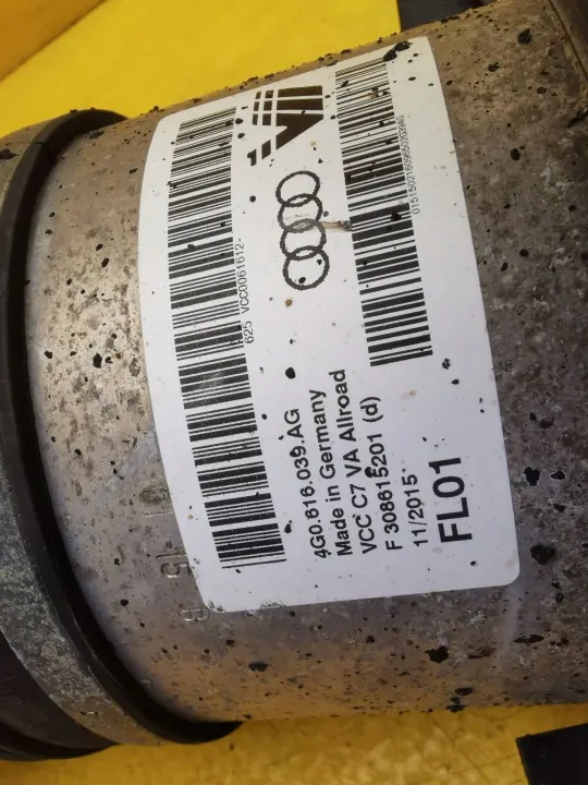 Audi A6 C7 A7 4G Etu vasen ilmaiskujru OEM 4G0616039AG image 6
