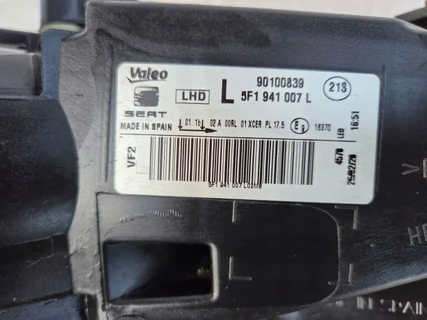 SEAT LEON 3 LIFT FAROL ESQUERDO FULL LED 5F1941007L image 6