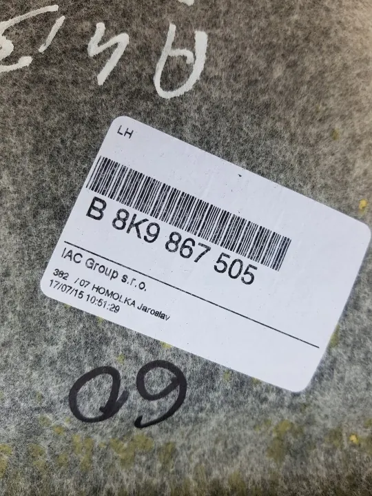 Teto Audi A4 B8 Lift 2011-15 OEM 8K9867501 image 7