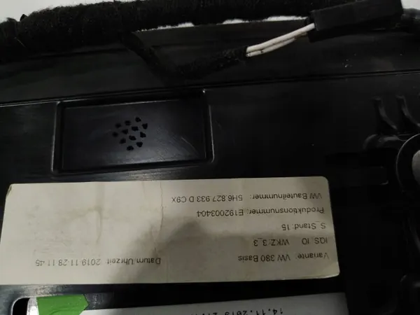 VW Golf VIII klephefboom OEM 5H6827933A image 9