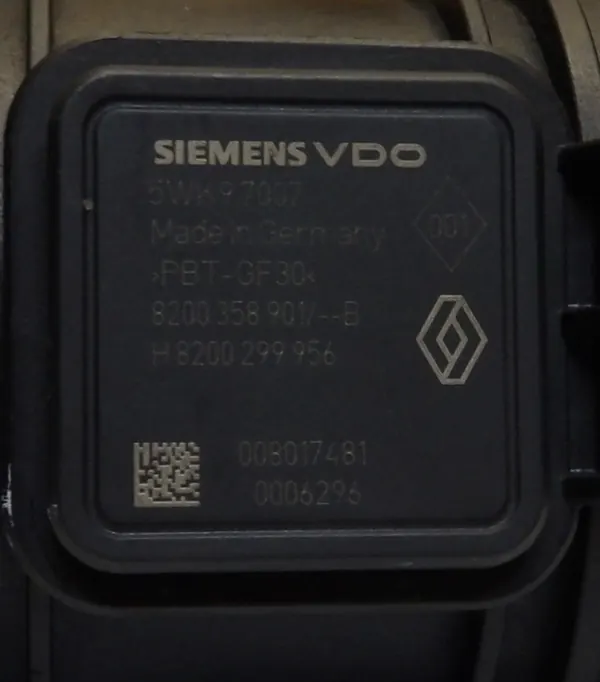 Luftmassenmesser RENAULT CLIO III 1.5 DCI 8200299956 image 5