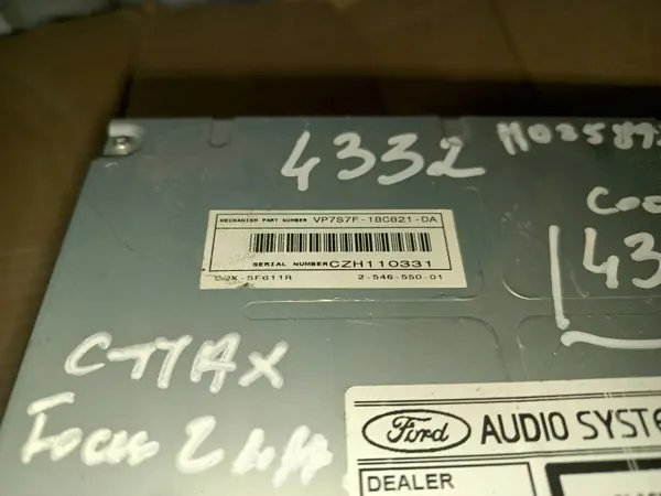 Rádio Sony Ford VP7S7F-18C821-DA para Focus C-Max image 3