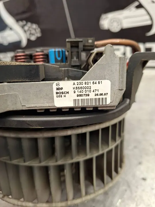 Resistor Mercedes-Benz E W211 2008 Blower Motor image 4