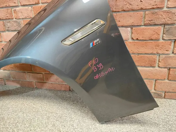 Parafango anteriore sinistro BMW F10 F11 B39 Grigio Minerale OEM image 3