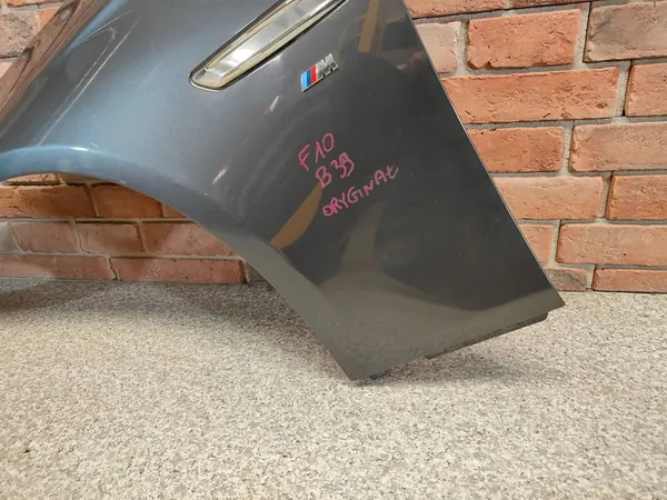 Parafango anteriore sinistro BMW F10 F11 B39 Grigio Minerale OEM image 4