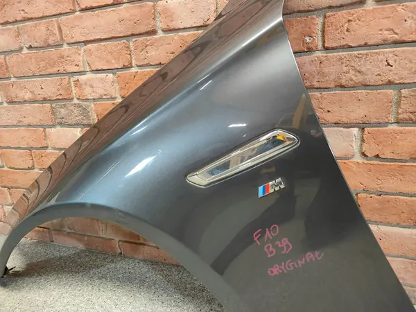 Parafango anteriore sinistro BMW F10 F11 B39 Grigio Minerale OEM image 5