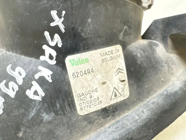 1999 Citroen Xsara Farol de Neblina Dianteiro 67721035 image 4