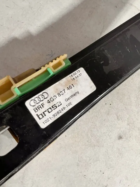 Fönsterhiss skena vänster fram Audi A6 C7 4G0 837 461 image 3
