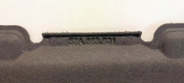 SKODA KAROQ Motorhuv Insulation 57A863831 image 3