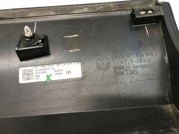 OEM 571854949B Linker Achterdeurlijst voor VW Tiguan III image 8