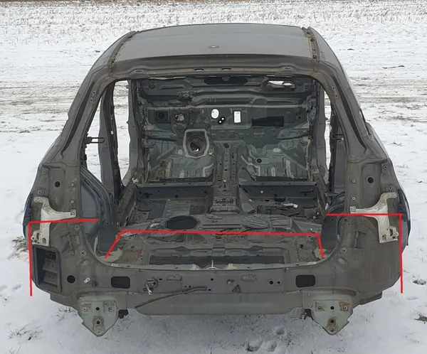 Viga de eje trasero LAK.KER para Citroen C4 Aircross image 2
