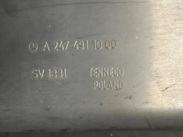 Uitlaat Demper Set OEM A247491000 Mercedes A-Klasse image 5