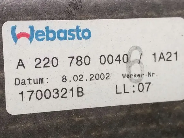 Toit Ouvrant Mercedes W220 OEM 2207800029 - Occasion image 6