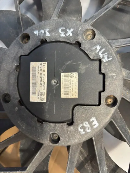Ventilador radiador BMW OE OEM 75789022 X3 E83 image 5