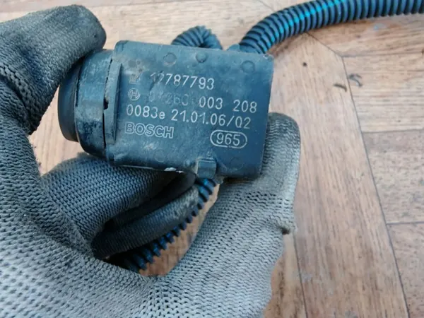 Opel Vectra C Lift PDC Parksensoren hinten 3 Stück + Verkabelung image 5