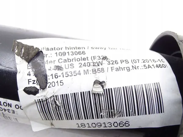 OEM 6865569 Takaiskujarru BMW 4 F33 Cabriolle image 7