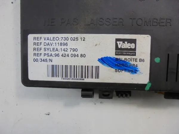 CITROEN XSARA PICASSO CAIXA DE FUSÍVEIS BSI image 2