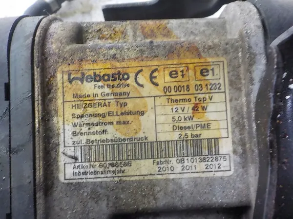 Webasto parkeerverwarming OEM 1K0815065AG voor VW Touran image 7