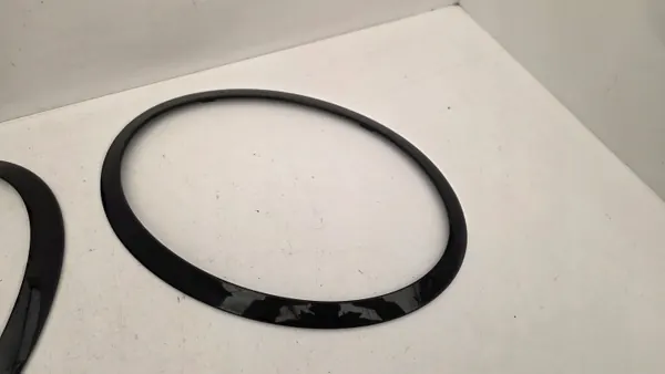 OEM 7449210 7449209 Black Chrome Grille Ring Set image 3