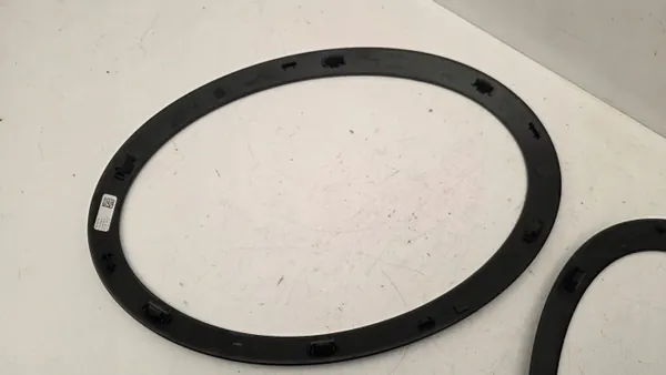 OEM 7449210 7449209 Black Chrome Grille Ring Set image 5