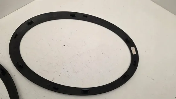 OEM 7449210 7449209 Black Chrome Grille Ring Set image 6