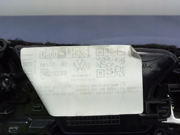 Garniture Portière Arrière Gauche VW Arteon OEM 3G8867419 image 6