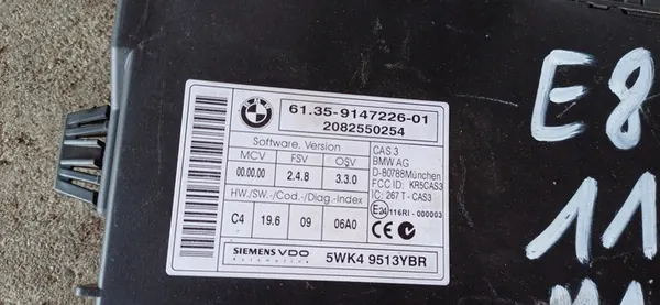 Computador de motor BMW N47 2.0D 116d 118d 316d 318d OEM image 4